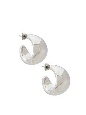 Shashi Kasumi hoop in silver $68